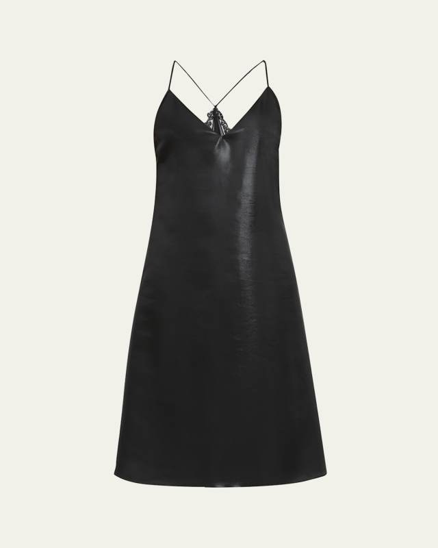 Dinah Silk Midi Slip Dress